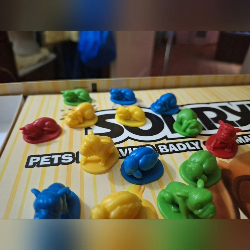 Hasbro Sorry! Pets Behaving Badly Board Game Dogs Cats - Picture 7 of 11